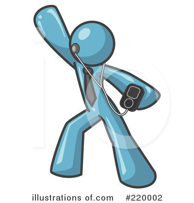 Royalty-Free (RF) Dancing Clipart Illustration by Leo Blanchette - Stock Sample #220002