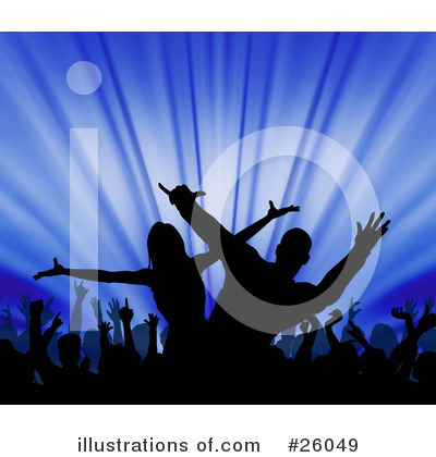 Royalty-Free (RF) Dancing Clipart Illustration by KJ Pargeter - Stock Sample #26049