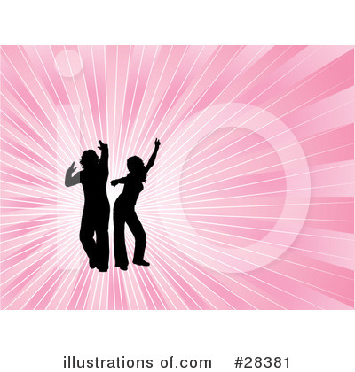 Royalty-Free (RF) Dancing Clipart Illustration by KJ Pargeter - Stock Sample #28381