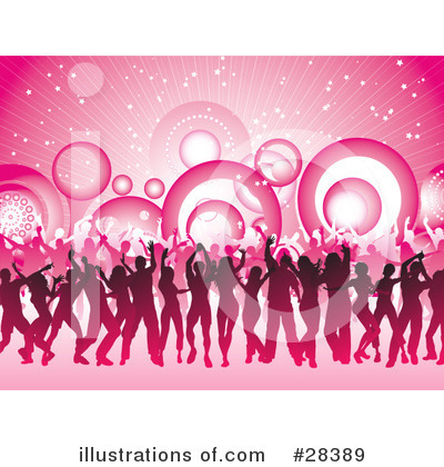 Royalty-Free (RF) Dancing Clipart Illustration by KJ Pargeter - Stock Sample #28389