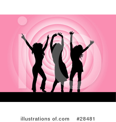 Royalty-Free (RF) Dancing Clipart Illustration by KJ Pargeter - Stock Sample #28481