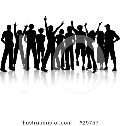 Royalty-Free (RF) Dancing Clipart Illustration by KJ Pargeter - Stock Sample #29757