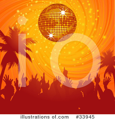 Royalty-Free (RF) Dancing Clipart Illustration by elaineitalia - Stock Sample #33945