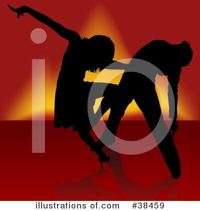Royalty-Free (RF) Dancing Clipart Illustration by dero - Stock Sample #38459