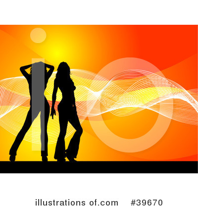 Royalty-Free (RF) Dancing Clipart Illustration by KJ Pargeter - Stock Sample #39670