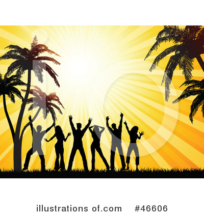 Royalty-Free (RF) Dancing Clipart Illustration by KJ Pargeter - Stock Sample #46606