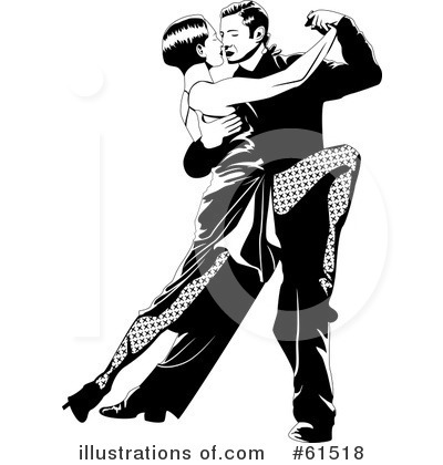 Royalty-Free (RF) Dancing Clipart Illustration by r formidable - Stock Sample #61518