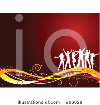 Royalty-Free (RF) Dancing Clipart Illustration by KJ Pargeter - Stock Sample #66028