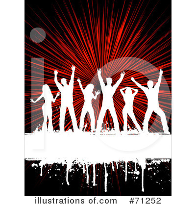 Royalty-Free (RF) Dancing Clipart Illustration by KJ Pargeter - Stock Sample #71252