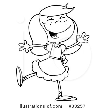 Royalty-Free (RF) Dancing Clipart Illustration by Hit Toon - Stock Sample #83257
