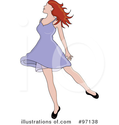 Royalty-Free (RF) Dancing Clipart Illustration by Pams Clipart - Stock Sample #97138