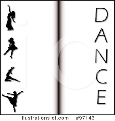 Royalty-Free (RF) Dancing Clipart Illustration by Pams Clipart - Stock Sample #97143