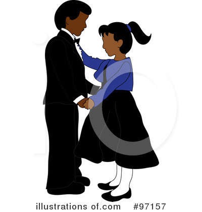 Royalty-Free (RF) Dancing Clipart Illustration by Pams Clipart - Stock Sample #97157