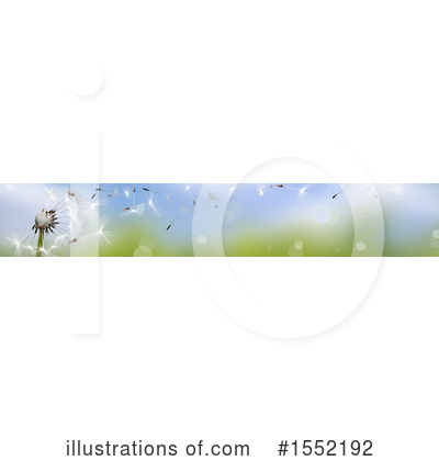Royalty-Free (RF) Dandelion Clipart Illustration by dero - Stock Sample #1552192