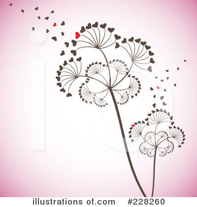 Royalty-Free (RF) Dandelion Clipart Illustration by MilsiArt - Stock Sample #228260