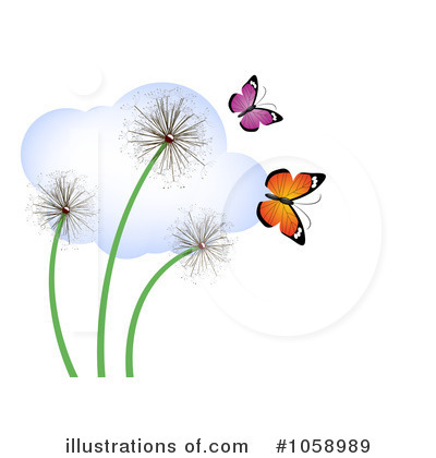 Butterflies Clipart #1058989 by vectorace