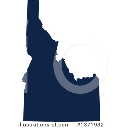 Royalty-Free (RF) Dark Blue State Clipart Illustration by Jamers - Stock Sample #1371932