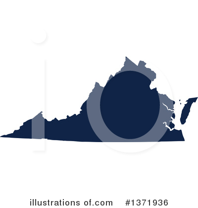 Royalty-Free (RF) Dark Blue State Clipart Illustration by Jamers - Stock Sample #1371936