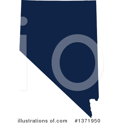 Dark Blue State Clipart #1371950 by Jamers
