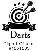 Darts Clipart #1251285 by Vector Tradition SM