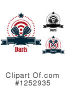 Darts Clipart #1252935 by Vector Tradition SM