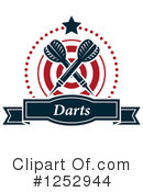 Darts Clipart #1252944 by Vector Tradition SM