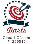Darts Clipart #1256515 by Vector Tradition SM