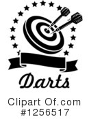 Darts Clipart #1256517 by Vector Tradition SM