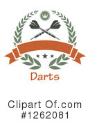 Darts Clipart #1262081 by Vector Tradition SM