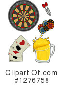 Darts Clipart #1276758 by BNP Design Studio