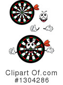 Darts Clipart #1304286 by Vector Tradition SM