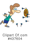 Darts Clipart #437604 by toonaday