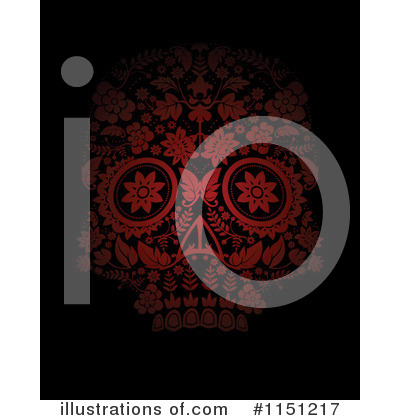 Royalty-Free (RF) Day Of The Dead Clipart Illustration by lineartestpilot - Stock Sample #1151217