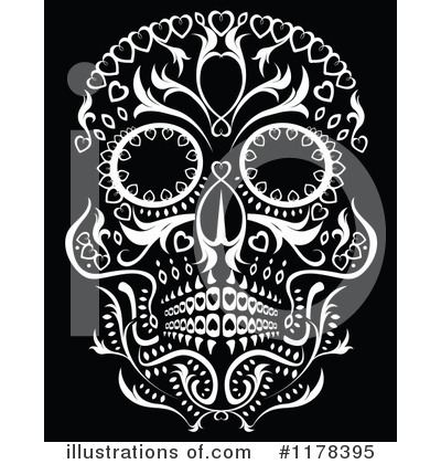 Royalty-Free (RF) Day Of The Dead Clipart Illustration by lineartestpilot - Stock Sample #1178395