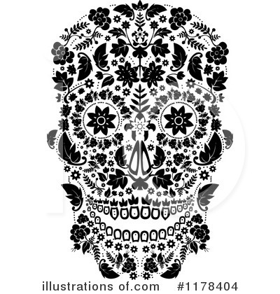 Royalty-Free (RF) Day Of The Dead Clipart Illustration by lineartestpilot - Stock Sample #1178404