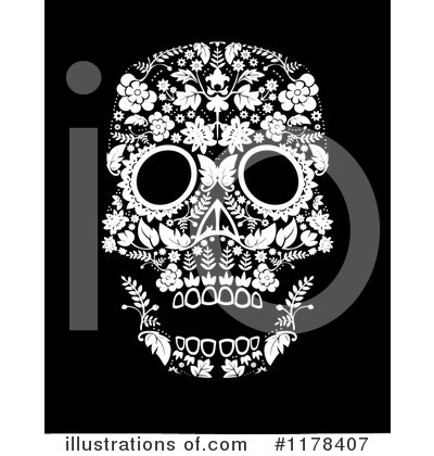 Royalty-Free (RF) Day Of The Dead Clipart Illustration by lineartestpilot - Stock Sample #1178407