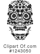 Day Of The Dead Clipart #1243050 by lineartestpilot