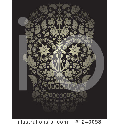 Skull Clipart #1243053 by lineartestpilot