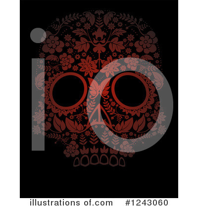 Royalty-Free (RF) Day Of The Dead Clipart Illustration by lineartestpilot - Stock Sample #1243060