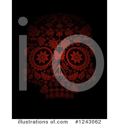 Royalty-Free (RF) Day Of The Dead Clipart Illustration by lineartestpilot - Stock Sample #1243062