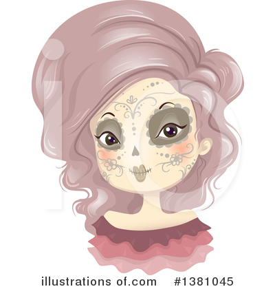 Royalty-Free (RF) Day Of The Dead Clipart Illustration by BNP Design Studio - Stock Sample #1381045