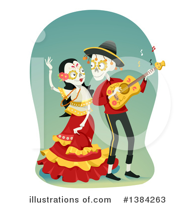 Day Of The Dead Clipart #1384263 by BNP Design Studio