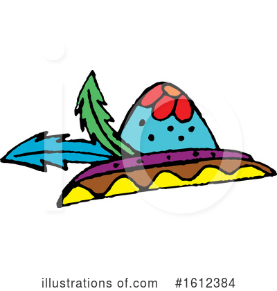 Royalty-Free (RF) Day Of The Dead Clipart Illustration by Cherie Reve - Stock Sample #1612384