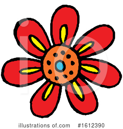 Royalty-Free (RF) Day Of The Dead Clipart Illustration by Cherie Reve - Stock Sample #1612390