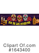 Day Of The Dead Clipart #1643400 by Vector Tradition SM