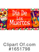 Day Of The Dead Clipart #1651798 by Vector Tradition SM