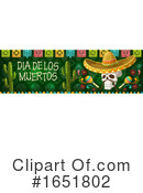 Day Of The Dead Clipart #1651802 by Vector Tradition SM