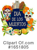 Day Of The Dead Clipart #1651805 by Vector Tradition SM
