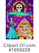 Day Of The Dead Clipart #1659228 by Vector Tradition SM