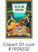 Day Of The Dead Clipart #1659232 by Vector Tradition SM